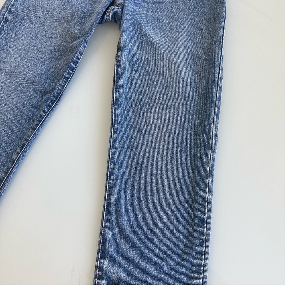 Revice V Cut Jeans Women’s Straight Leg Vintage Wash Trendy Denim - Picture 15 of 16